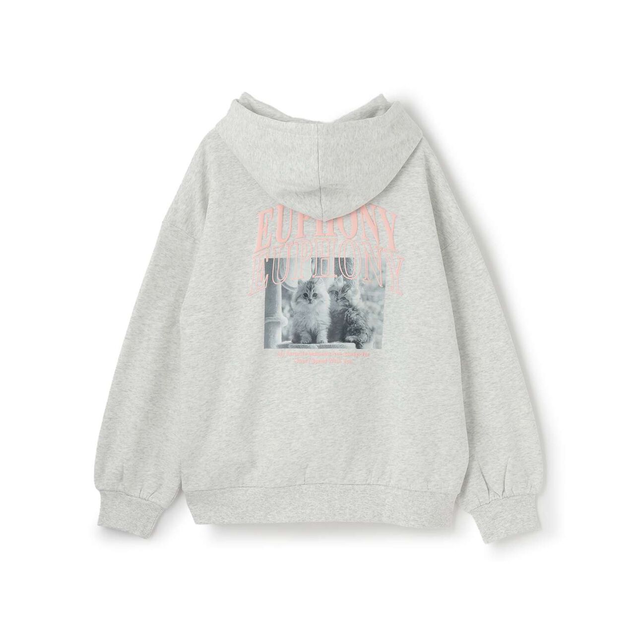 100% Cotton Wool Lined Photo Loose Parka,Smoke white, large image number 9