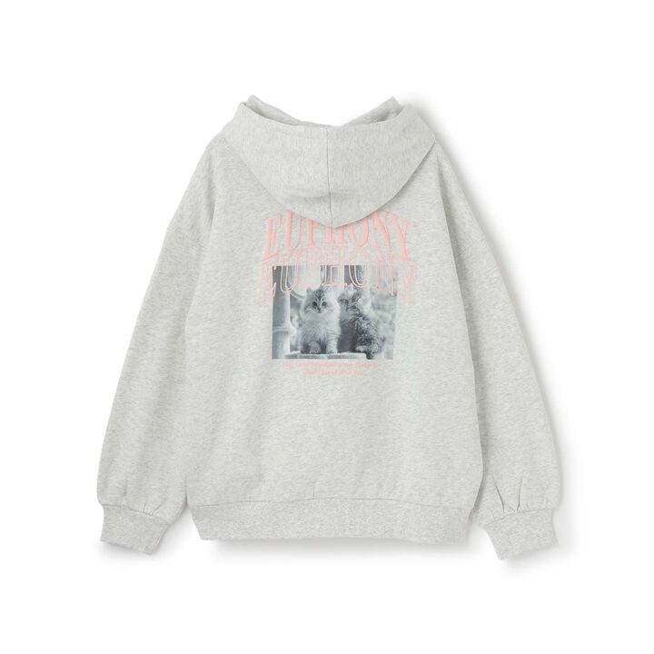 100% Cotton Wool Lined Photo Loose Parka,Smoke white, medium image number 9