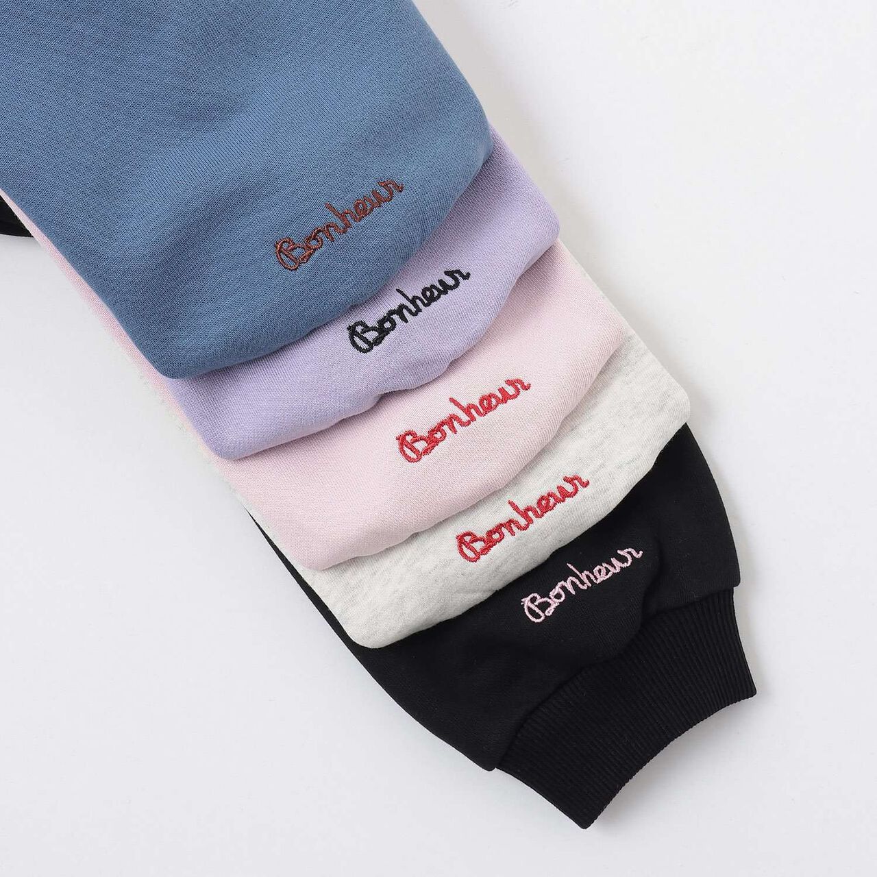 Quick-Dry Fleece Sweatshirt with Single-Point Embroidery,Smoke white, large image number 10