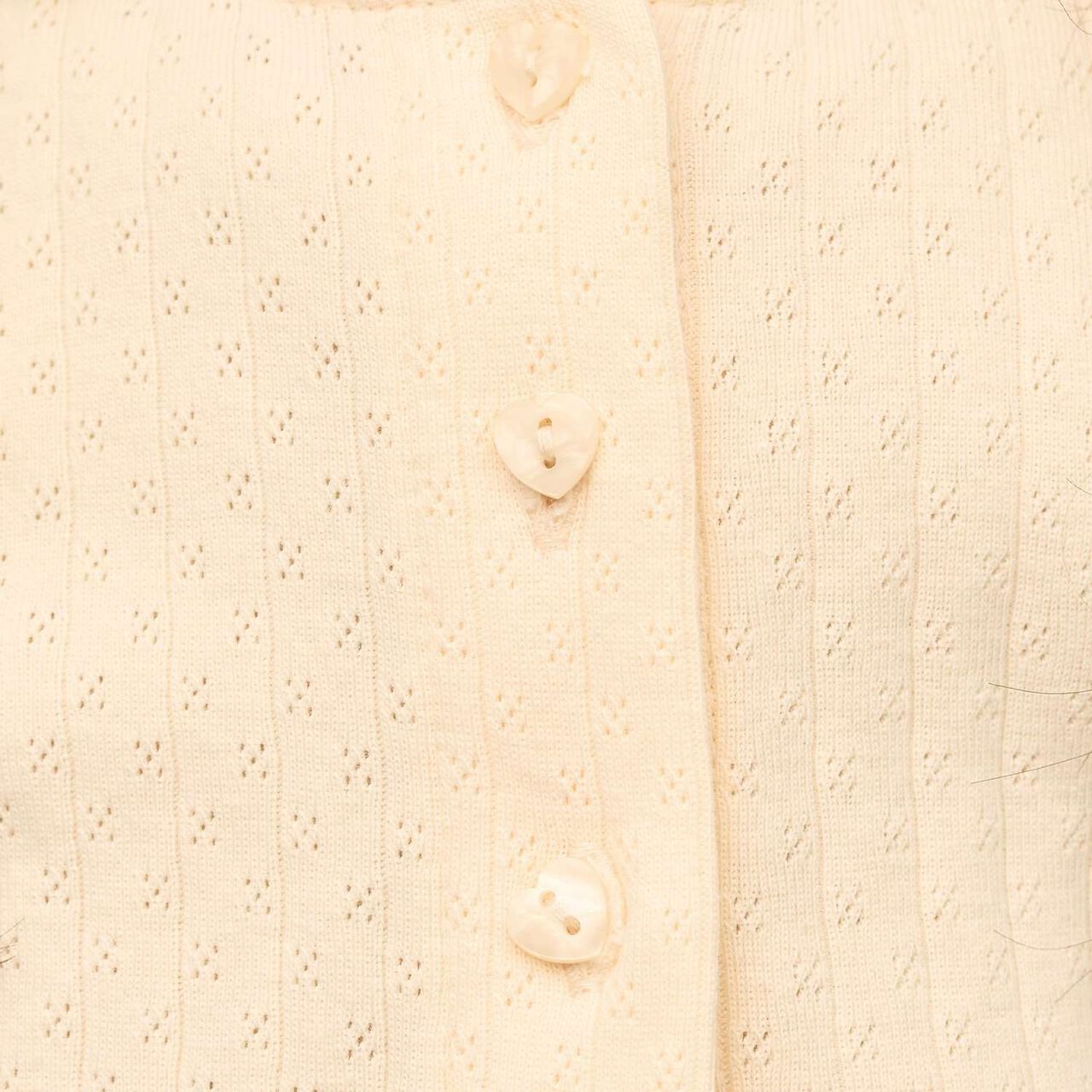 [UV Processing] Patterned Mesh Cardigan,Blue gray, large image number 17