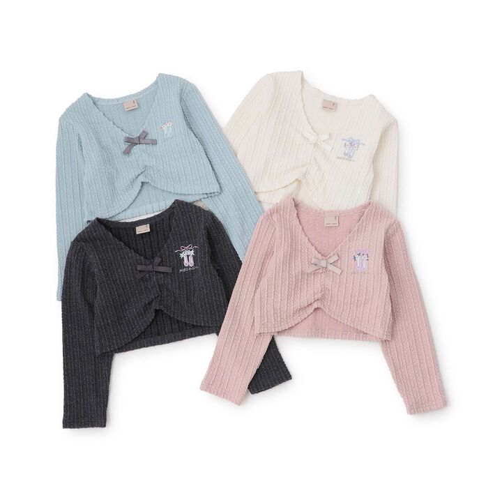 Ballet Jacquard Top,Charcoal gray, medium image number 17