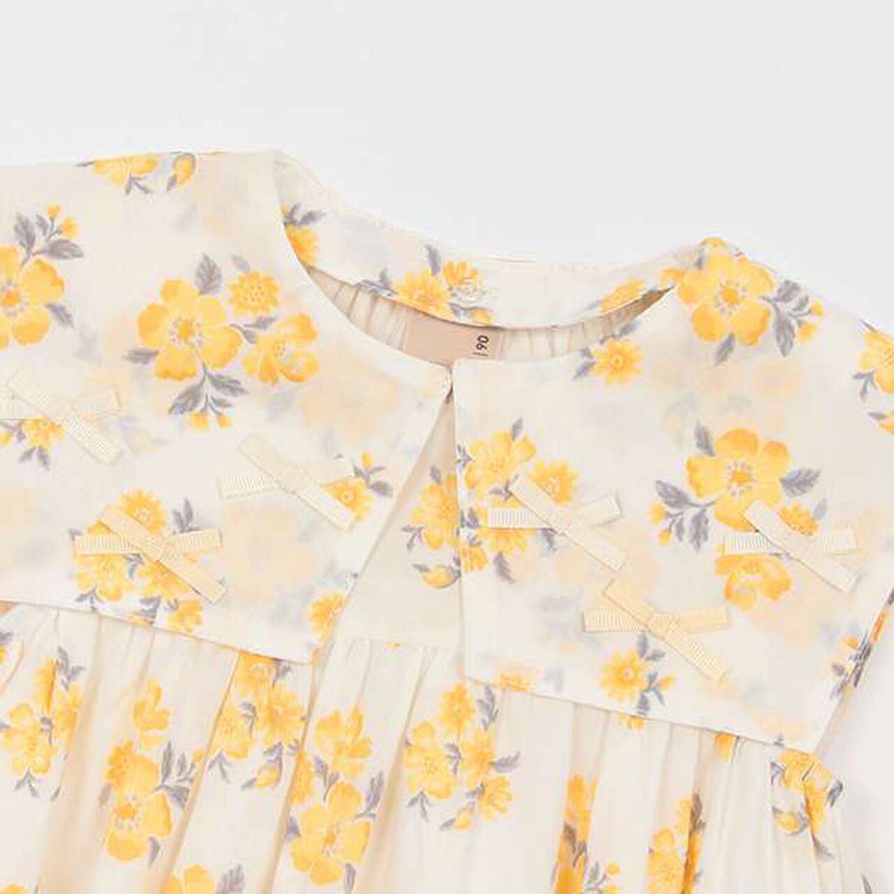 [Link] Big Color Pattern One-Piece Dress,Off white, large image number 2