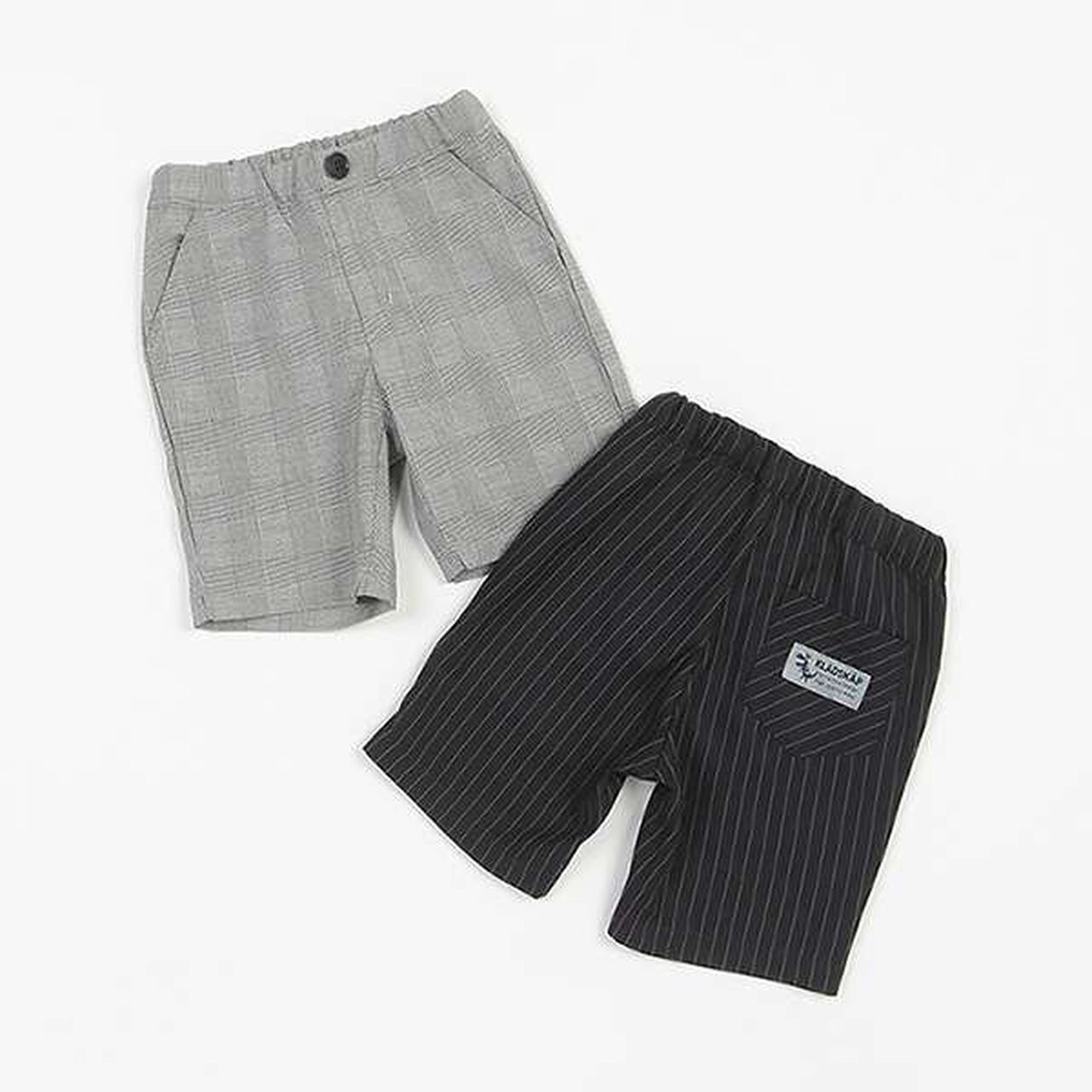 Stripe/Check 5-Minute Length Pants,Navy, large image number 11