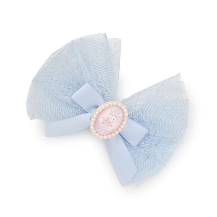 Bunny Ballet Ribbon Hair Clip,, medium