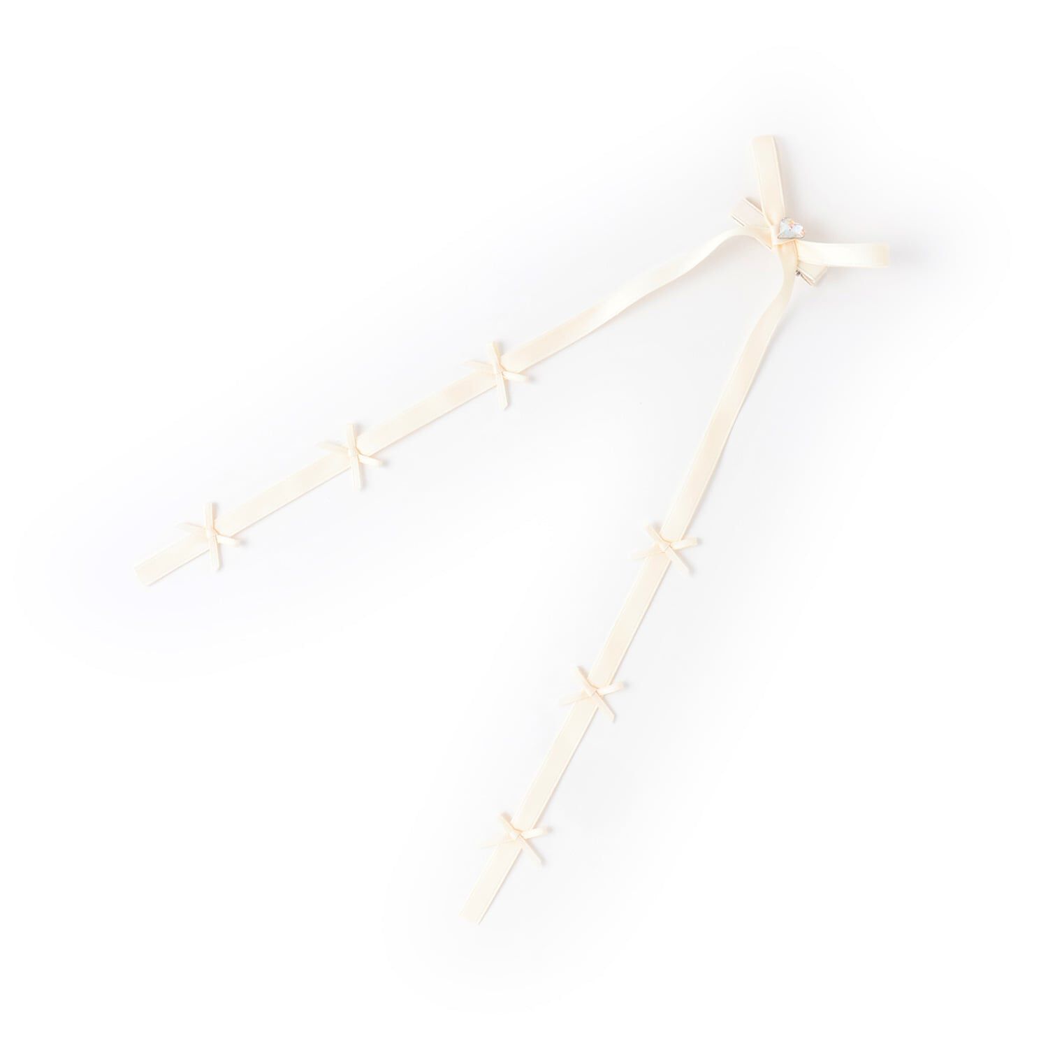 Chibi Chibi Ribbon Long Ribbon Hair Clip | Narumiya Official