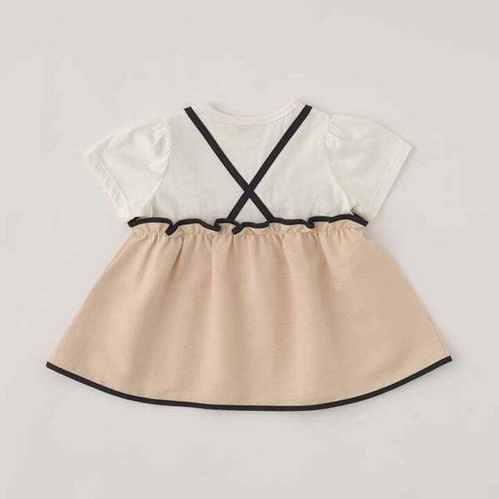 Bi-Color Camisole Docking Top,Cream, medium image number 13