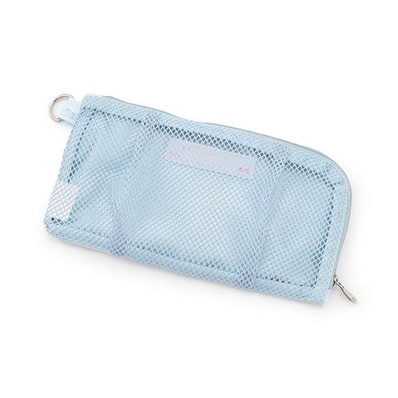 [Ballet] All-Over Pattern Shoe Pouch,Light blue, large image number 1