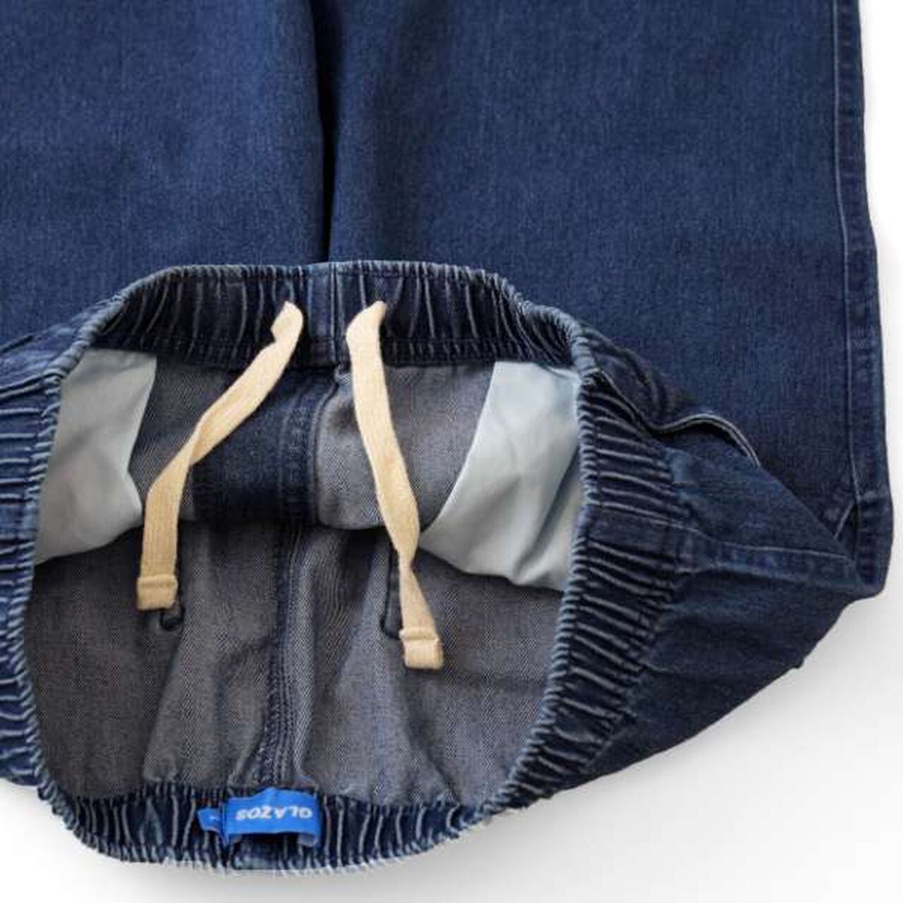 Stretch Denim Joggers,Light blue, large image number 4