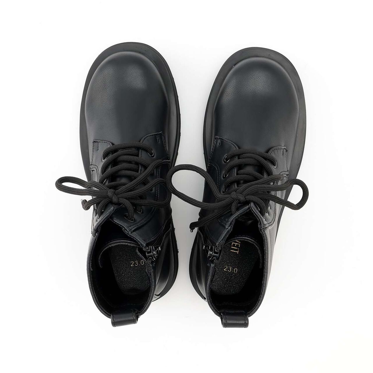 Lace-Up Boots,Black, large image number 5