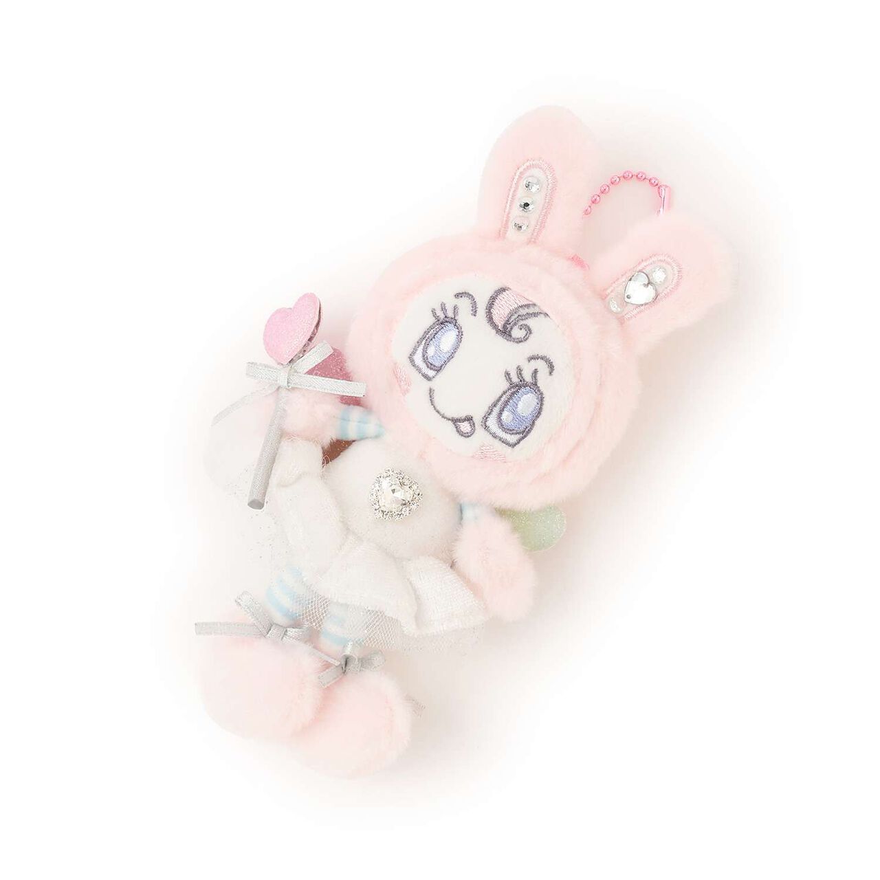 Angel Bellie Sparkling Plush Charm,Pink, large image number 4