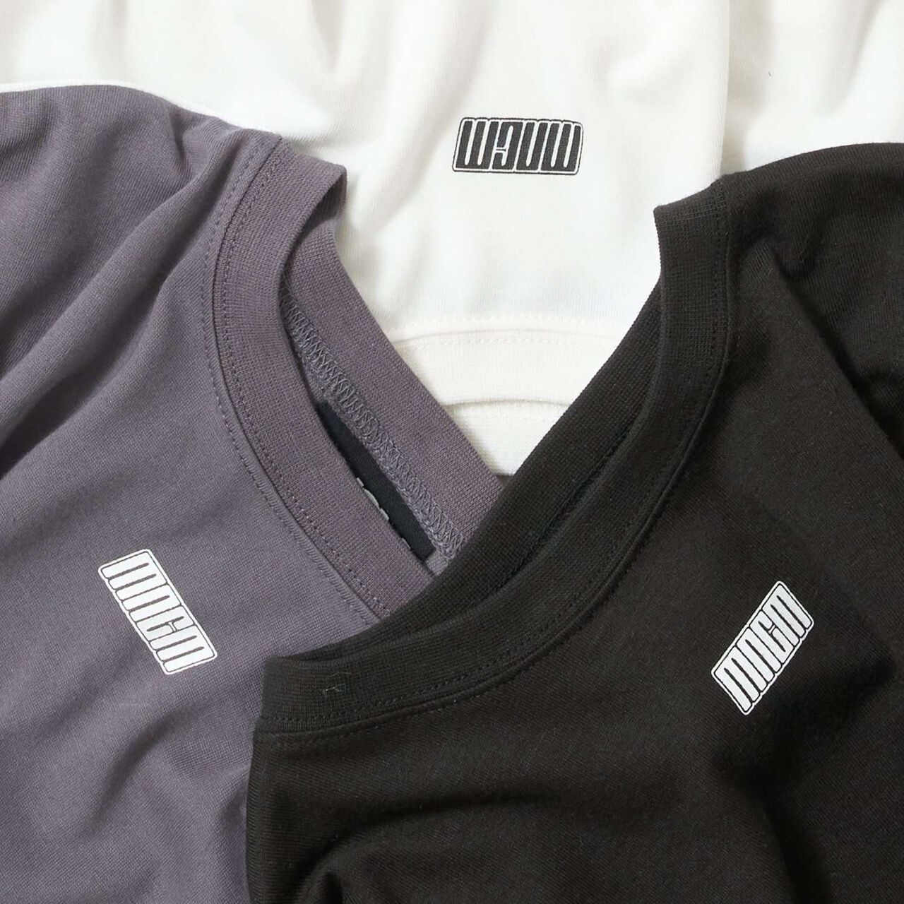 [MNCM] [Comfortable Jersey Fabric] Piping Big T-Shirt,Charcoal gray, large image number 11