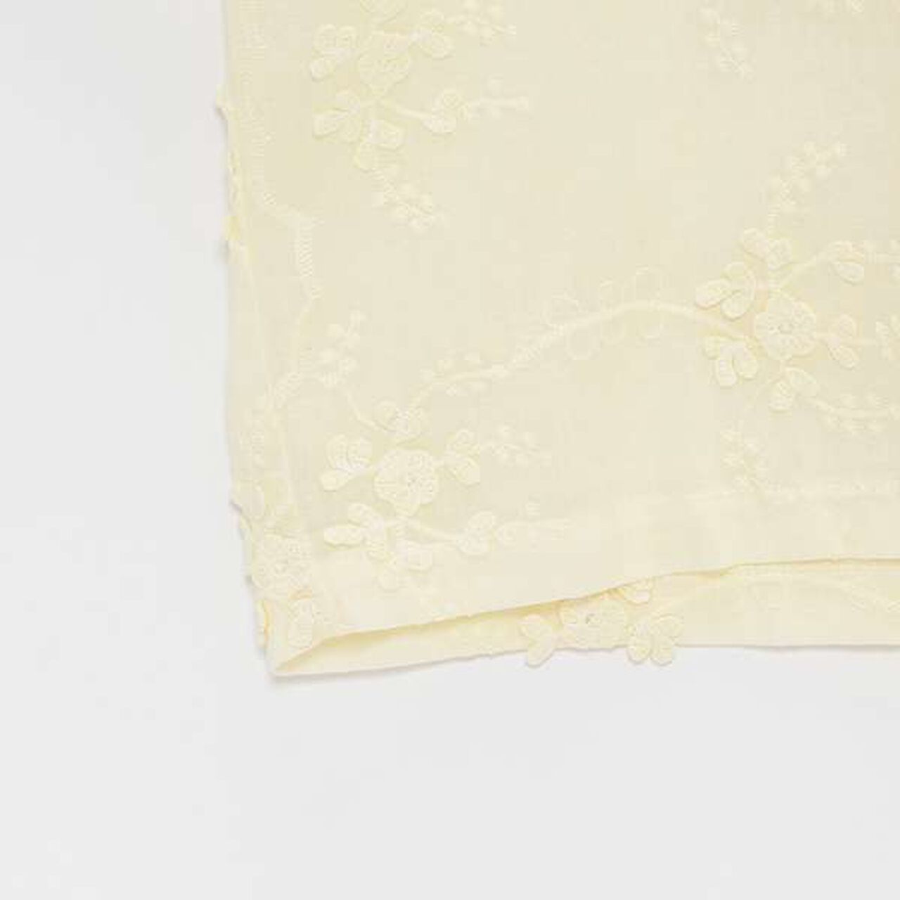 [LADIES] Floral Lace Shirt,Charcoal gray, large image number 4