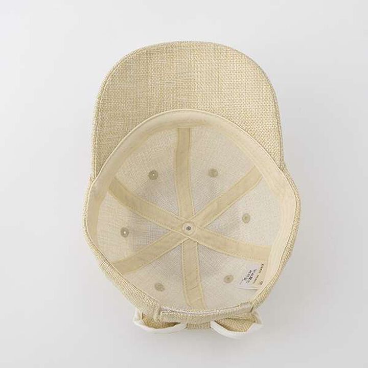Woven Ribbon Back Cap,Black, medium image number 17