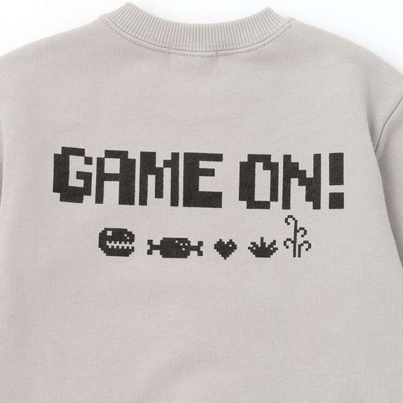 Dinosaur Game Sweatshirt,Gray, large image number 5