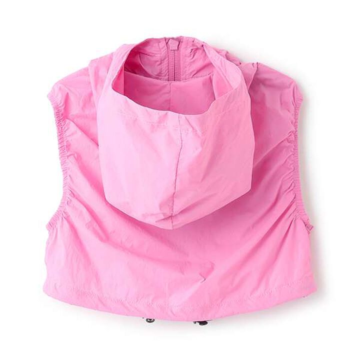 [Water-Repellent] Drawstring Vest,Black, medium image number 18