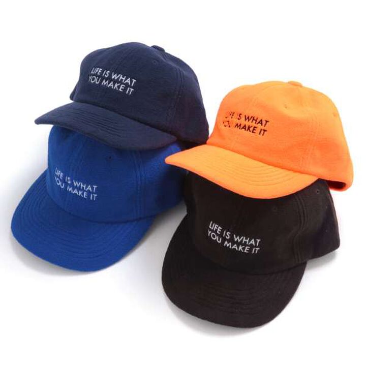 Fleece 6-Panel Snapback Cap,Navy, medium image number 7