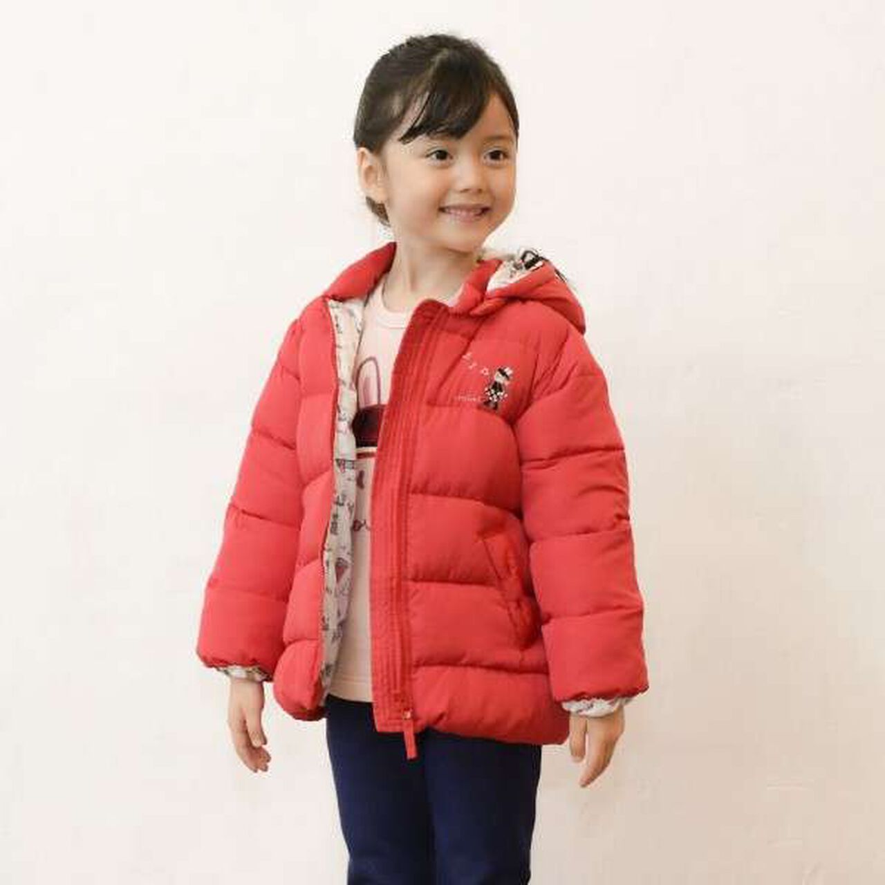 KP London Mimi Lined Functional Padded Blouson (80-150),Red, large image number 3