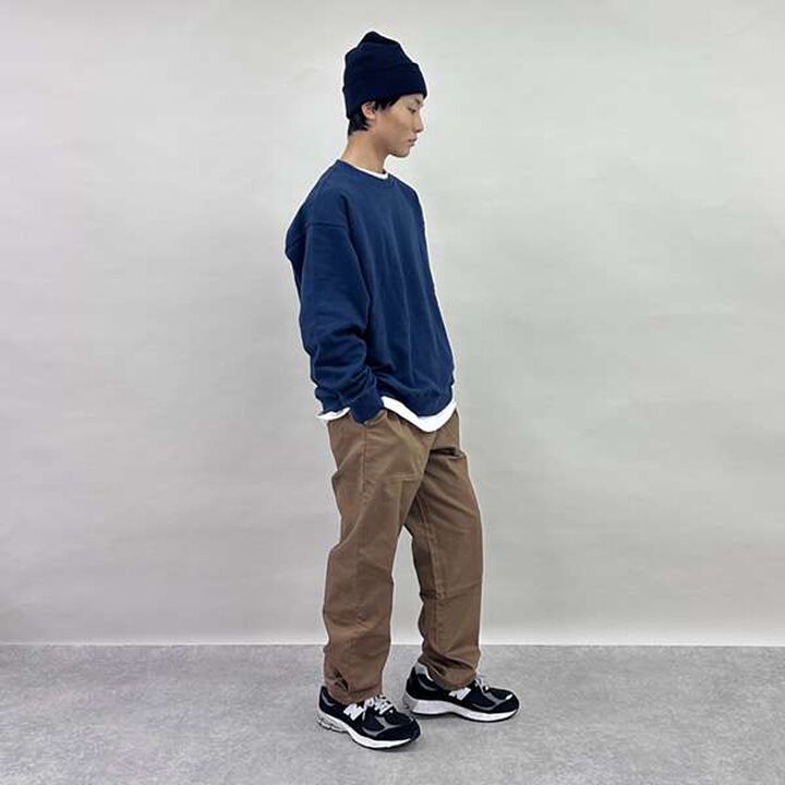 Cotton-Poly Stretch Twill Baker Pants,Navy, medium image number 14