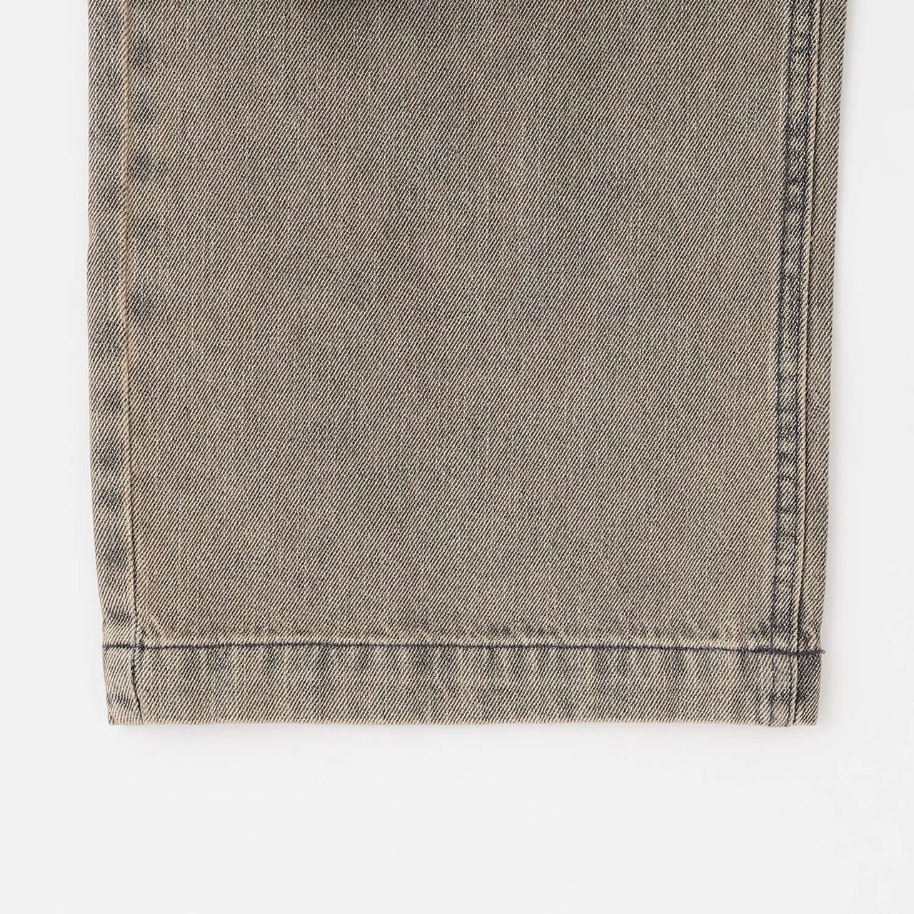 [LTXC] Tack Wide Denim Pants [Set Available],Gray, large image number 15