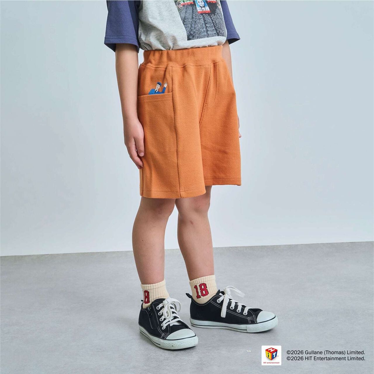 Thomas the Tank Engine One-Point Half Pants,Orange, large image number 15
