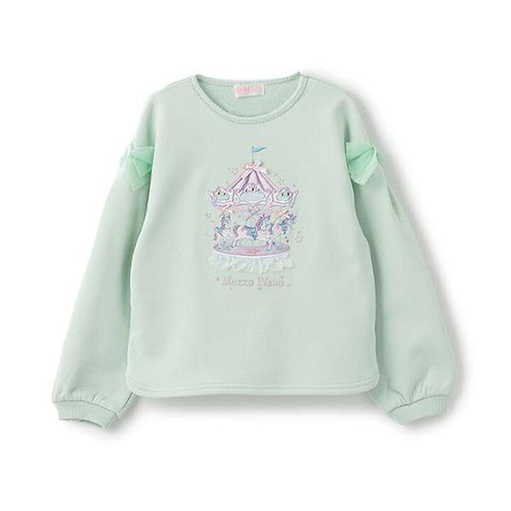 Merry-Go-Round Sweatshirt,Off white, medium image number 11