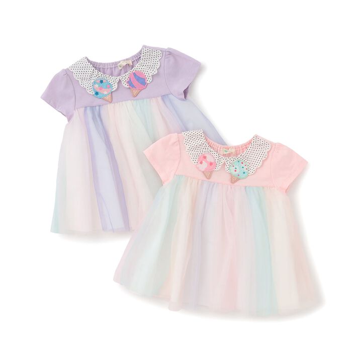 [31 Ice Cream] Tulle Tunic,Pink, medium image number 13