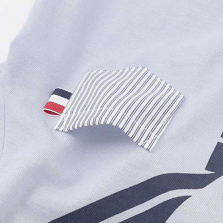 Sailor Print Short Sleeve T-Shirt,Off white, medium image number 4