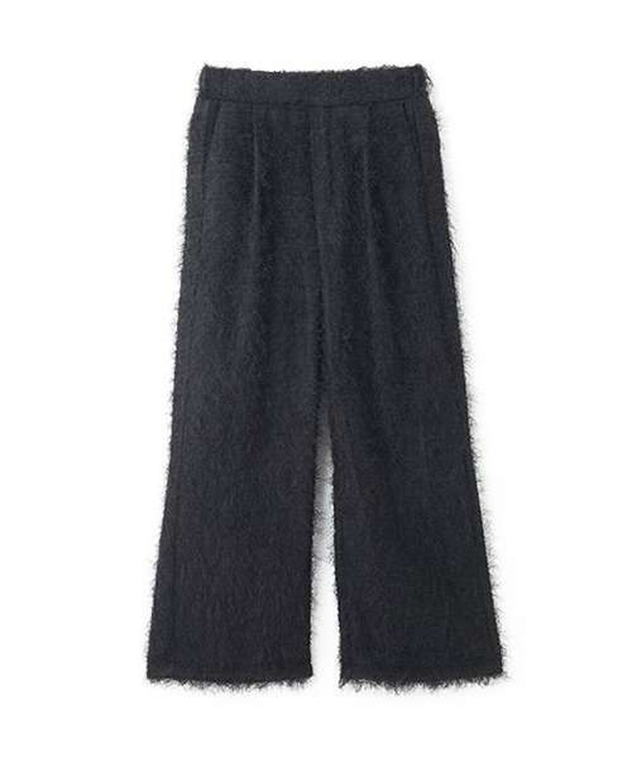 Fringe Semi-Wide Pants,Off white, large image number 9