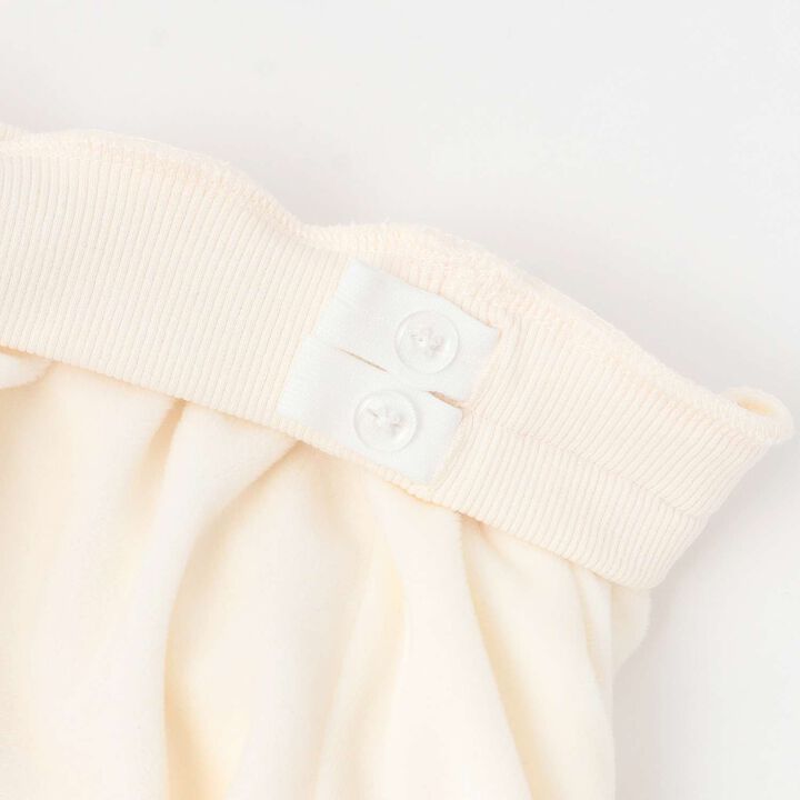 Tiered Skirt & Lace Pants Set,Ivory, medium image number 4