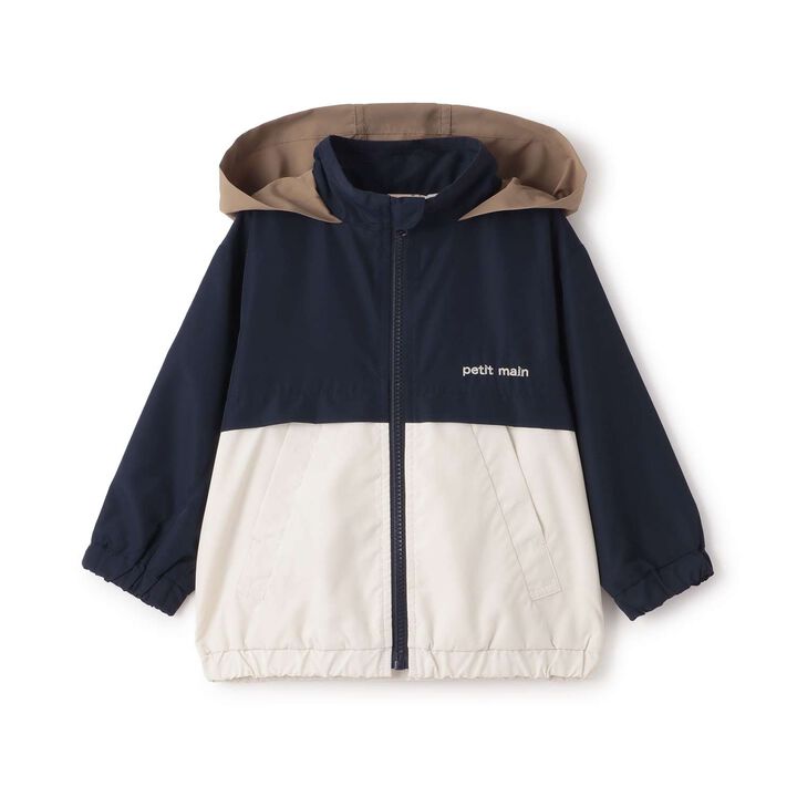 Water-Repellent Color Block Windbreaker,, medium