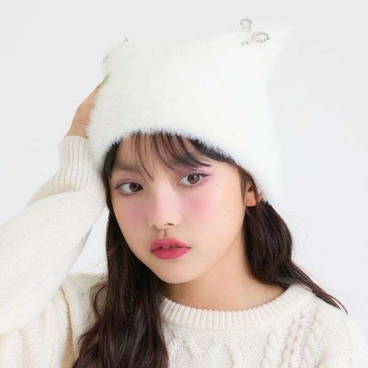 Assorted Cat Ear Beanie,, medium