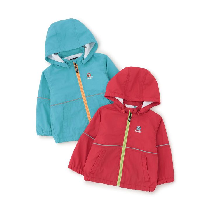 Train Motif Windbreaker [UV Protection & Water-Repellent Finish],Light blue, medium image number 5