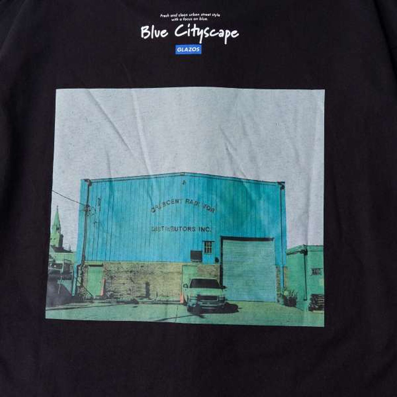 Back Photo Print Long-Sleeve T-Shirt,Black, large image number 6