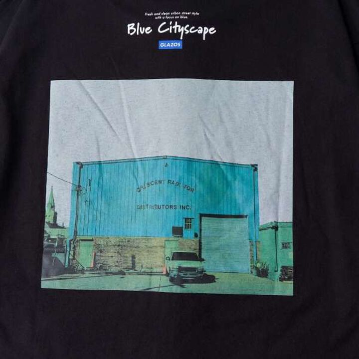 Back Photo Print Long-Sleeve T-Shirt,Black, medium image number 6