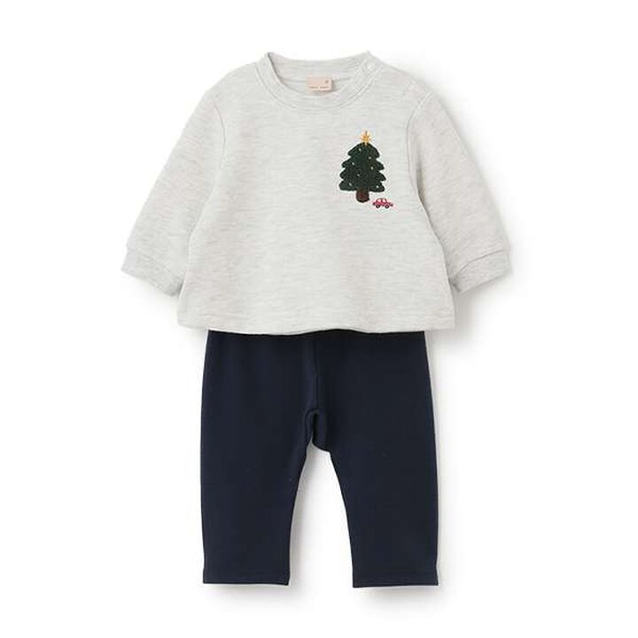 [Link] Sagara Motif Outfit Set,Smoke white, medium image number 0