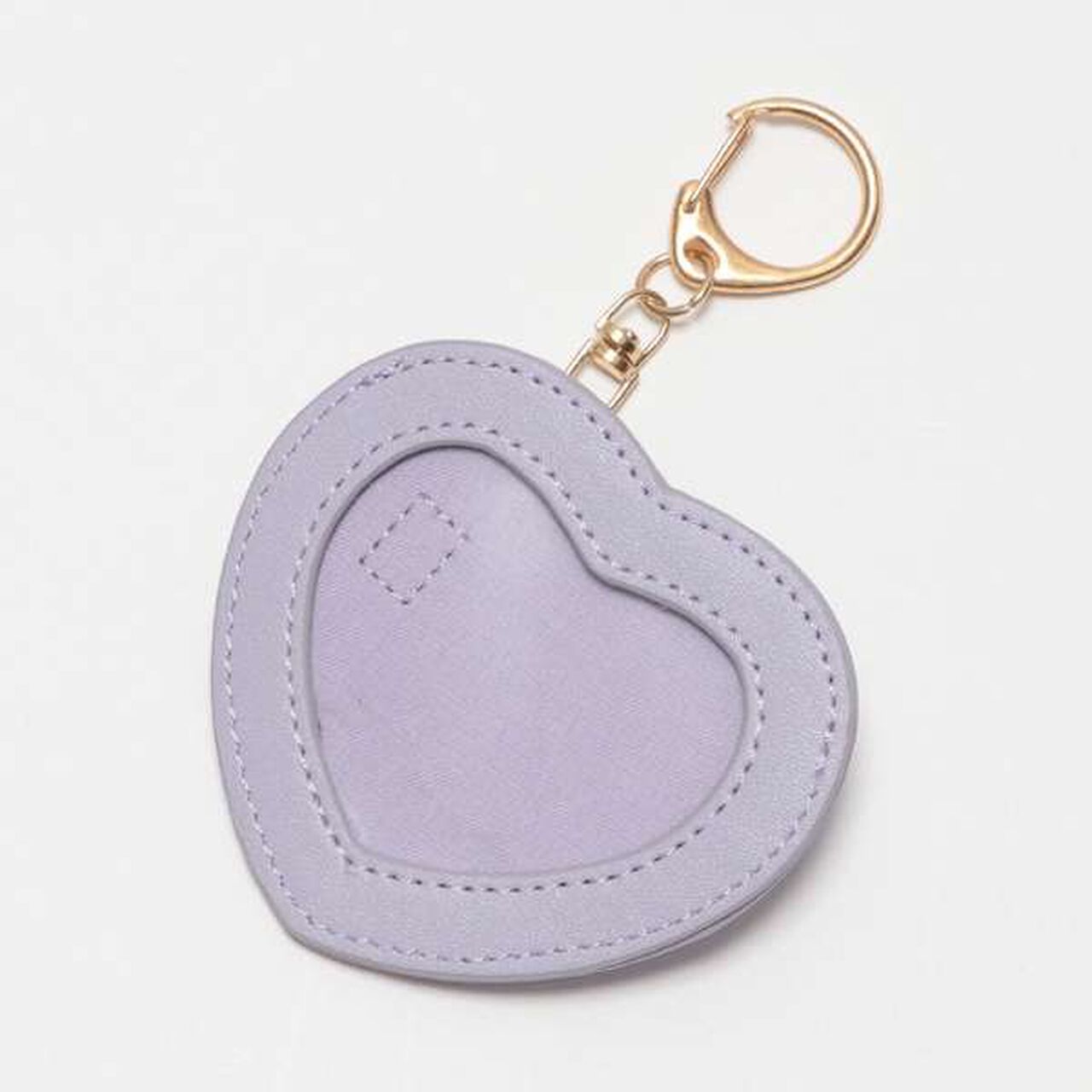 Heart Can Badge Case Keychain,Lavender, large image number 0