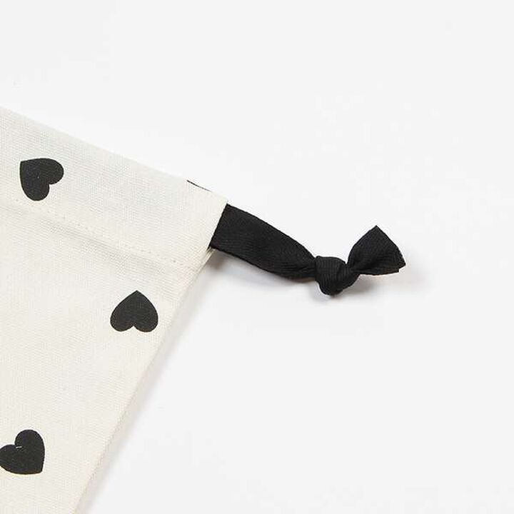 All-Over Pattern Drawstring Pouch,Lavender, medium image number 2