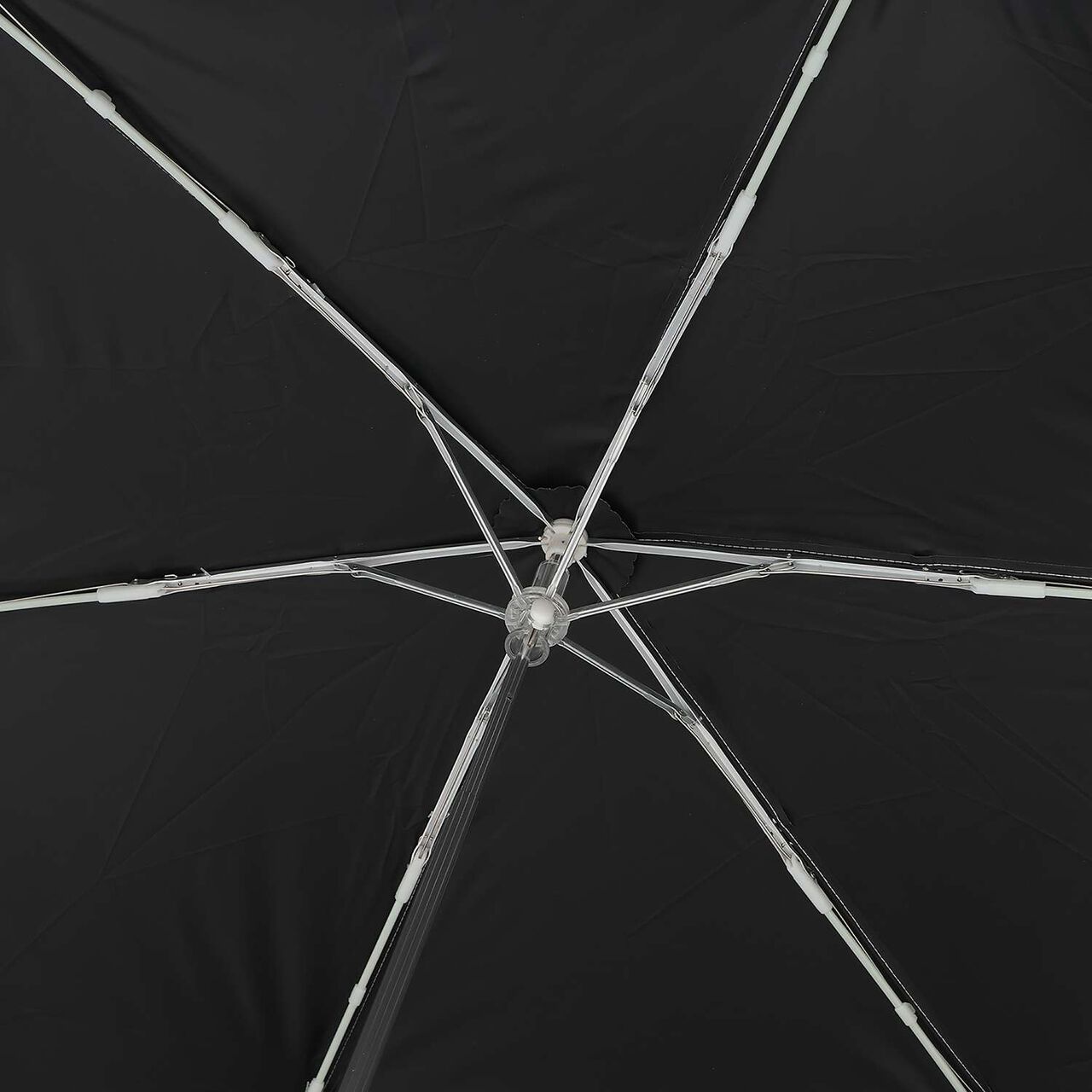 Wild Strawberry All-Weather Folding Umbrella [Light Blocking, Heat Shielding, Shielding],Pearl white, large image number 7