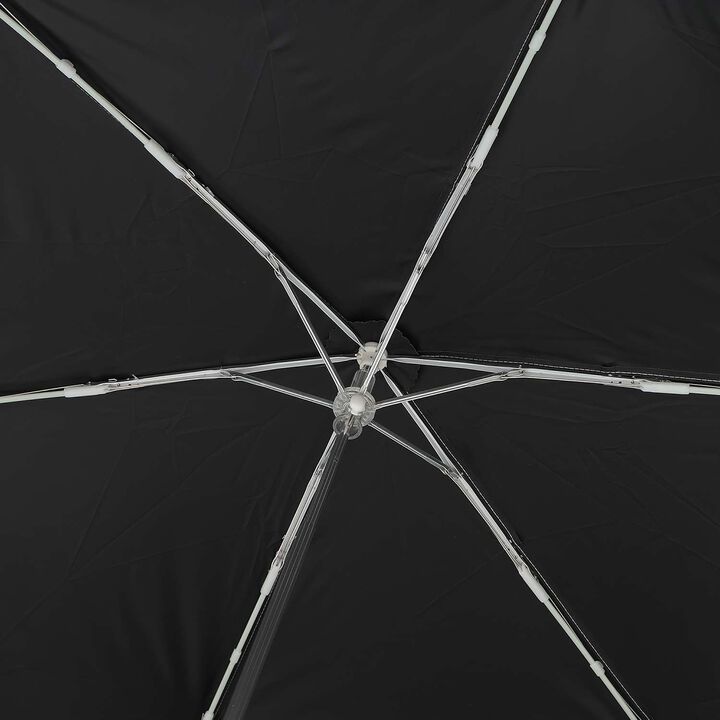 Wild Strawberry All-Weather Folding Umbrella [Light Blocking, Heat Shielding, Shielding],Pearl white, medium image number 7