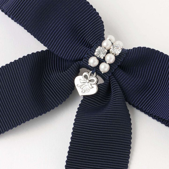 Ribbon Hair Clip,Light pink, medium image number 2