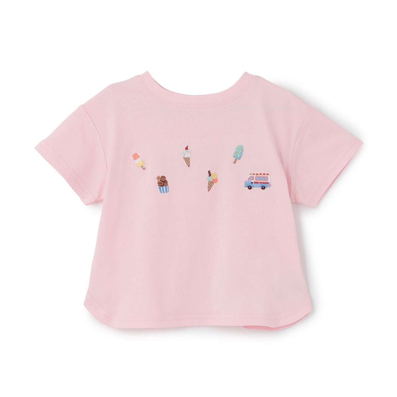 [Cool Touch] Reversible 2WAY Short Sleeve T-Shirt,Light pink, large image number 11