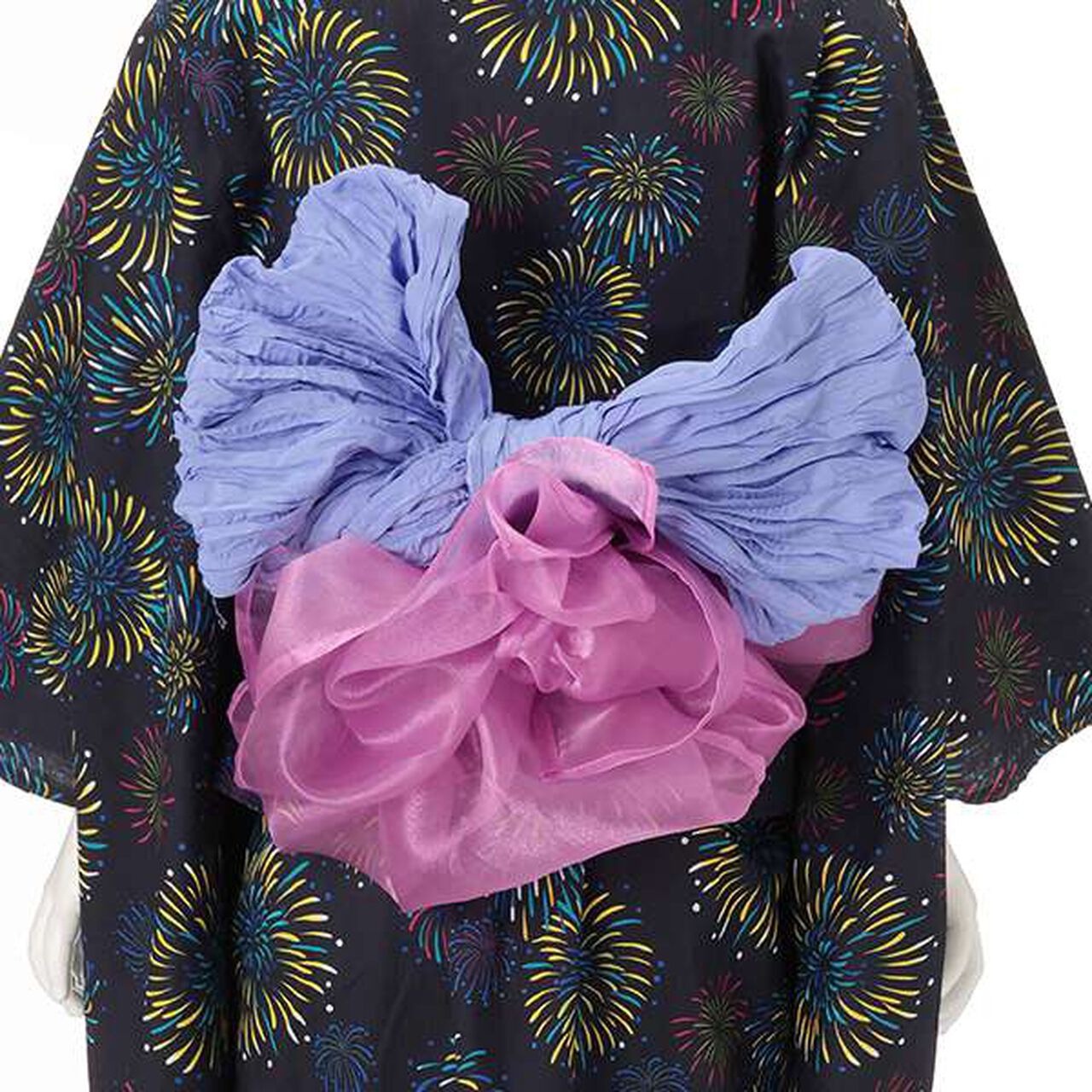 Fireworks Yukata Set,Off white, large image number 15