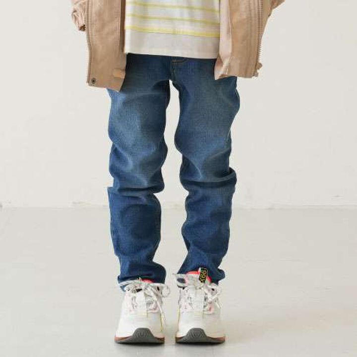 Stretch Denim Slim Pants,Blue, medium image number 0