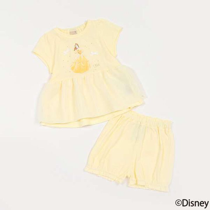 [Disney] Peplum Pajamas,Light pink, medium image number 20