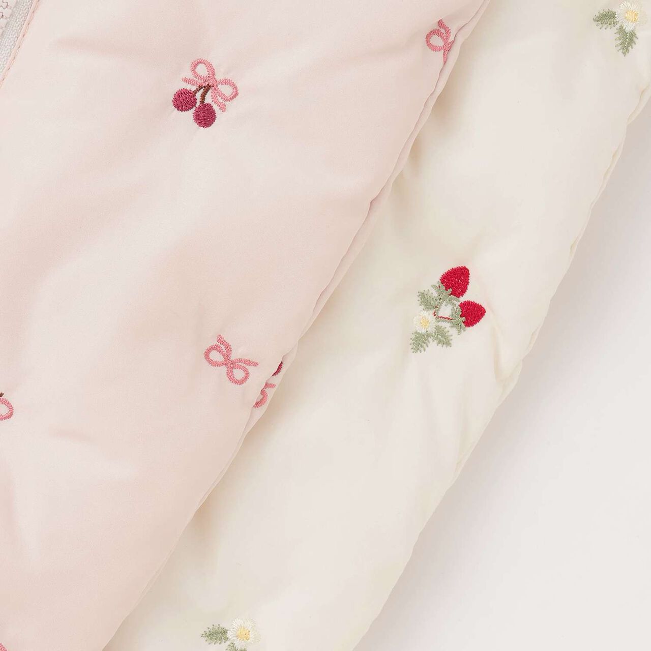 [GIRLS] Motif Quilted Jumpsuit,Light pink, large image number 7