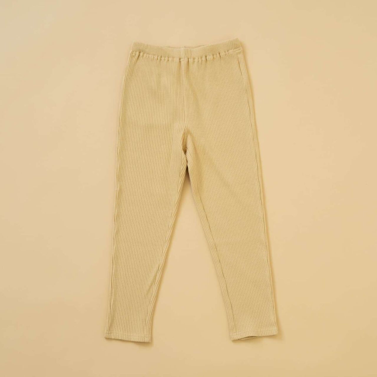 [365D] Anti-Stain Ribbed Leggings,Blue, large image number 12