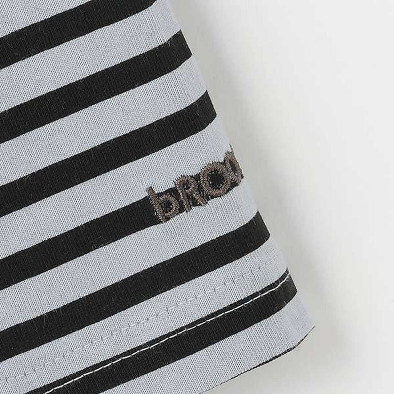 [Daily Standard Wear] Relaxed Oversized Stripe Long-Sleeve T-Shirt,Lilac, large image number 4