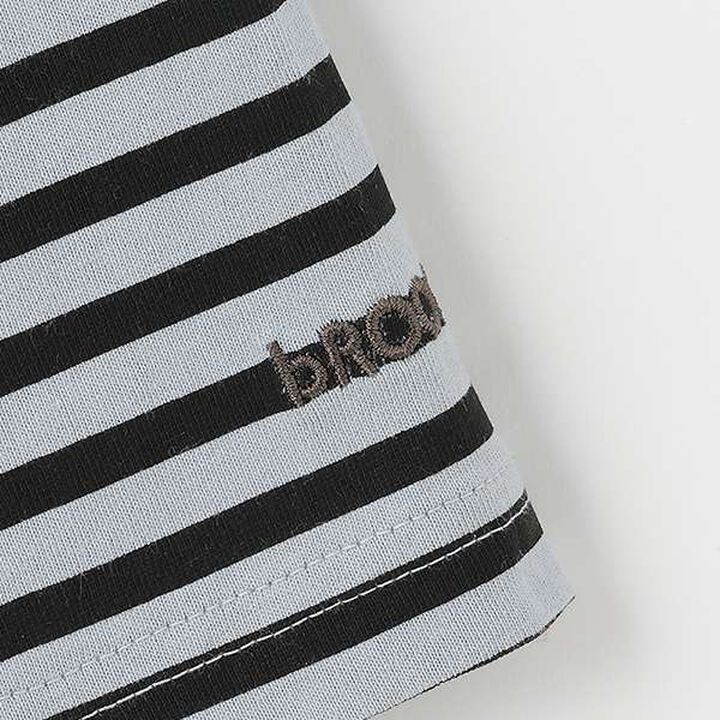 [Daily Standard Wear] Relaxed Oversized Stripe Long-Sleeve T-Shirt,Lilac, medium image number 4