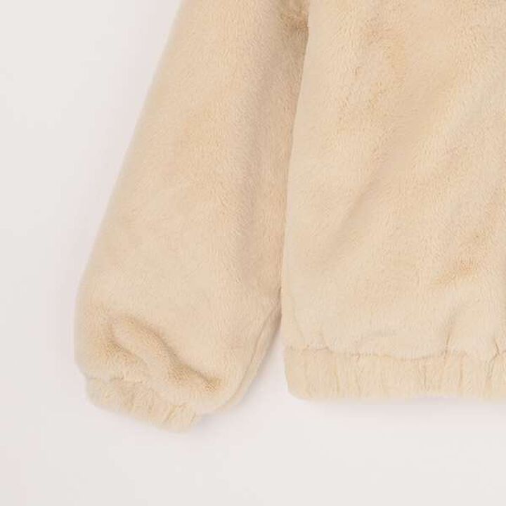 Faux Fur Jacket,Light beige, medium image number 3