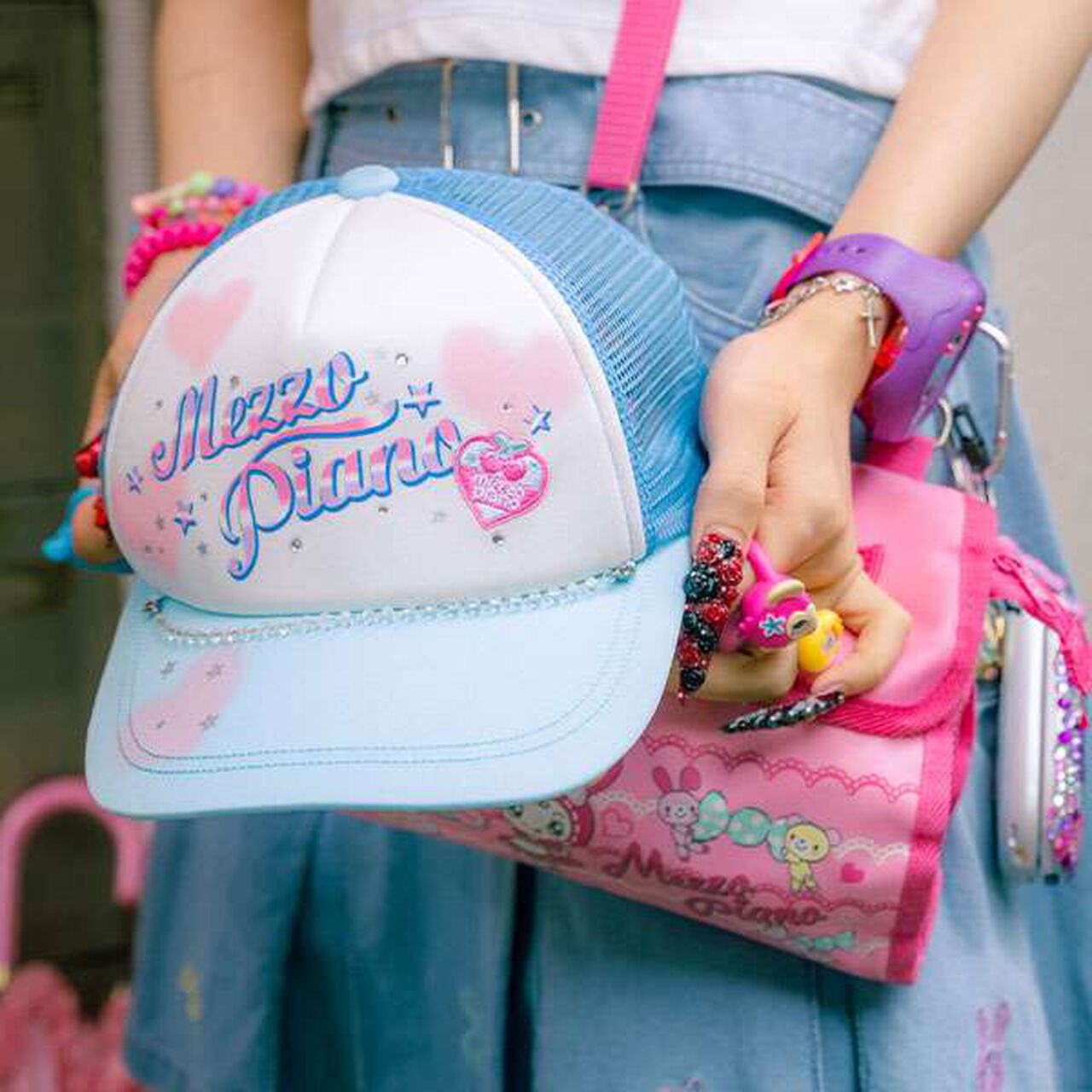 Reissue♪ Charm Logo Cap [Cool Sensation],Light blue, large image number 0